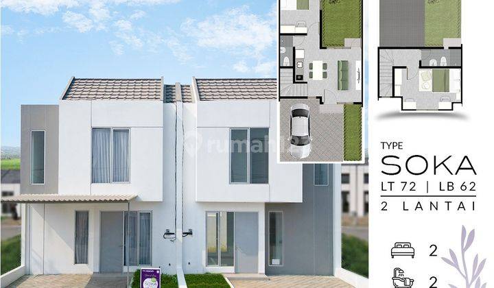 Rumah Ready Stock Lokasi di Perumahan The Cemandi Sedati Sidoarjo , Sidoarjo 2