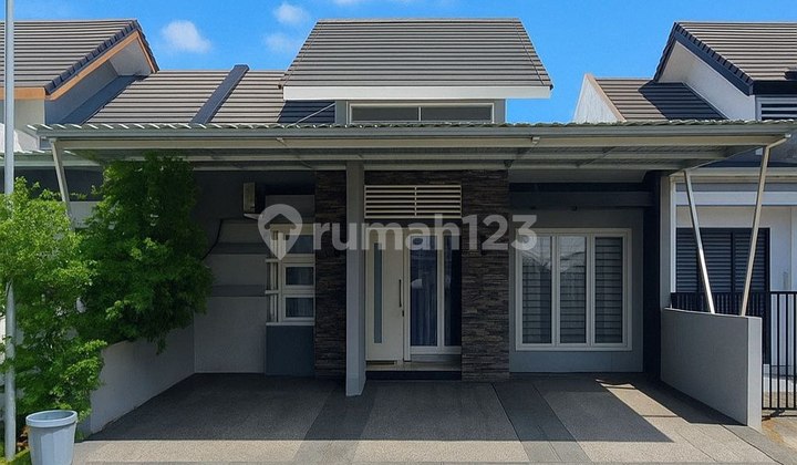 Rumah Queenstown, Citraland Strategis, Siap Huni, Pool, Carport 3