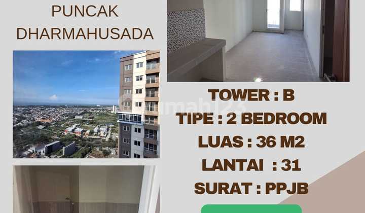 Super Murah Apartemen Puncak Dharmahusada dekat Galaxy Mall 1
