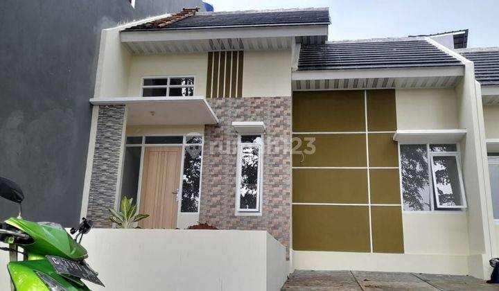 Dijual Rumah Modern Gaya Minimalis Baru Dp 0% Angsuran 2jtan Free Biaya Kpr Bphtb Ajb Bn 1