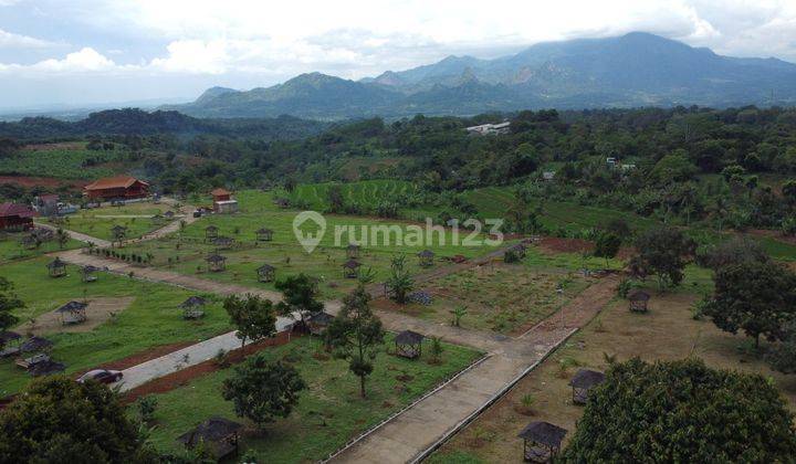 Tanah kavling siap bangun dengan view pegunungan dekat jakarta  2