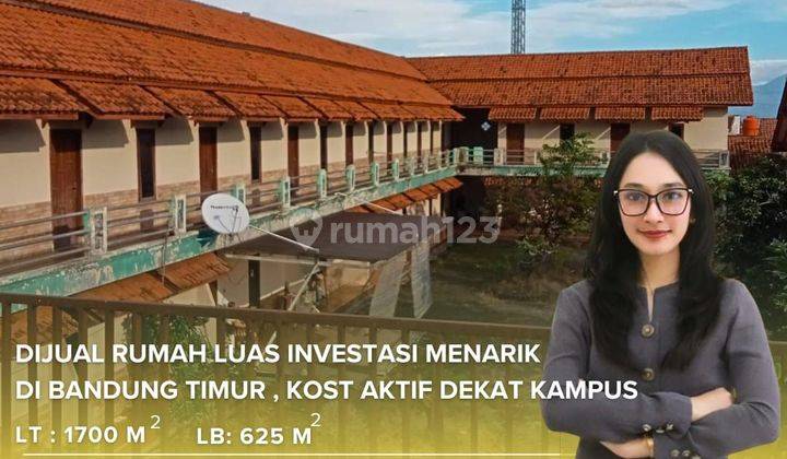 Investasi Menarik! Dijual Rumah Luas Dekat Kampus Cibiru Kota Bandung 1