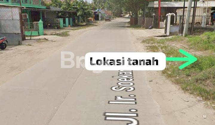 Tanah Pinggir Jalan Raya siap bangun 1