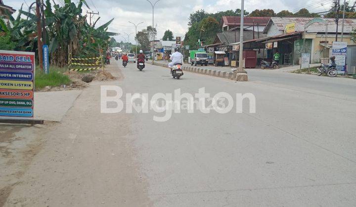 Tanah Datar Pinggir Jalan Utama KH. Harun Nafsi Samarinda Sebrang 1