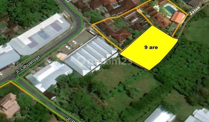 Premium land for rent in Central Labuansait, Bingin Beach 1