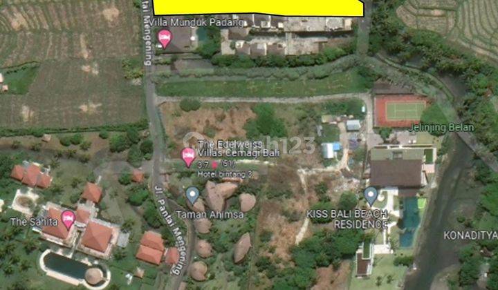 Cheap Land Below Market Price in Mengening Cemagi Beach 1