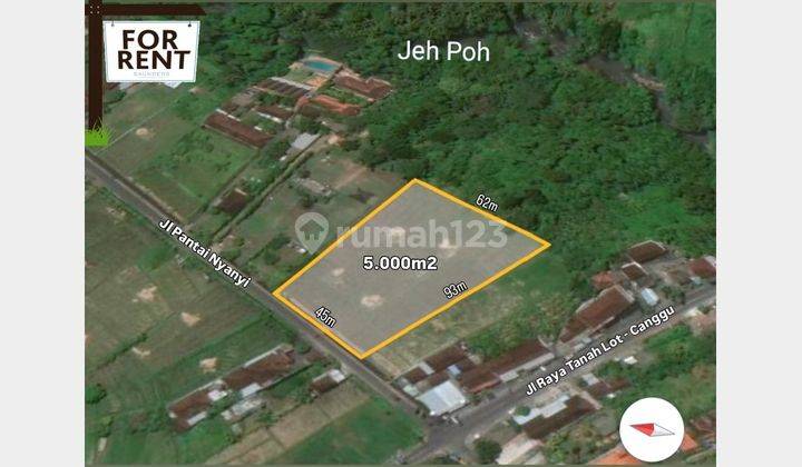 Under Market Commercial Land In Main Street Nyanyi Beach Tabanan Bali 1