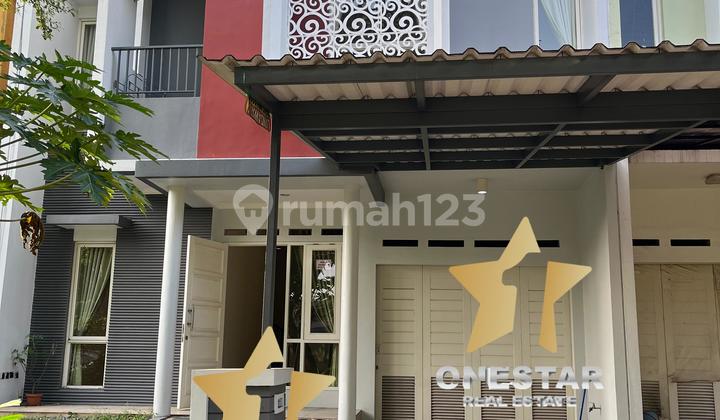 Disewakan Rumah 2 Lantai Cluster Darwin Type Master Gading Serpong 