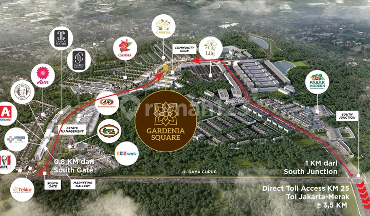 3-Storey Shop House with No Down Payment in the Paramount Petals Area 2