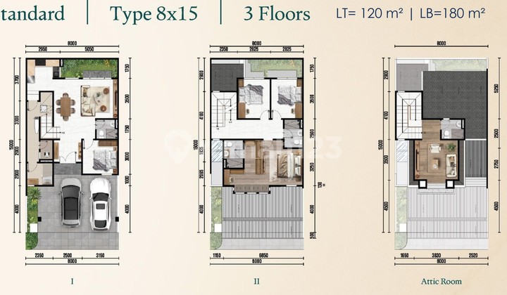Rumah 3 Lantai Tanpa DP di Kawasan Gading Serpong