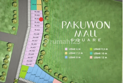 Dijual Tanah Pakuwon Mall Square Seberang Sampoerna Academy 1