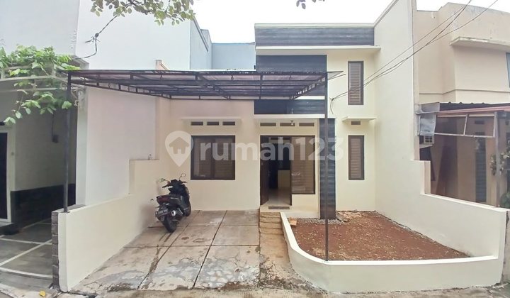Dijual Rumah Baru Renovasi Siap Huni, Strategis Dekat Tol Desari 