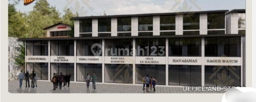 For Rent: New Shop House Pre-order in a prime business center point area, Tanah Lot Tabanan. 2