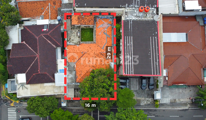 Rumah Hitung Tanah Pinggir Jalan, Lokasi Strategis Cocok Untuk Usaha  2