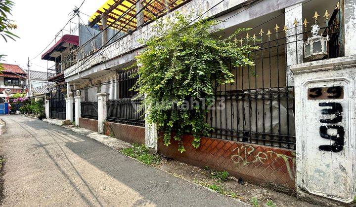 Dijual Rumah 2 Lantai Akses Jalan 1 Mobil Di Hoek Bisa Dibelah W (15,4 X15,5)jalan 1 Mobil 2