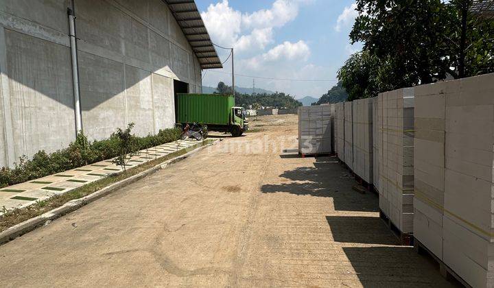 Disewa Gudang Baru, Akses Masuk Jalan Bisa Container Di Soreang 1