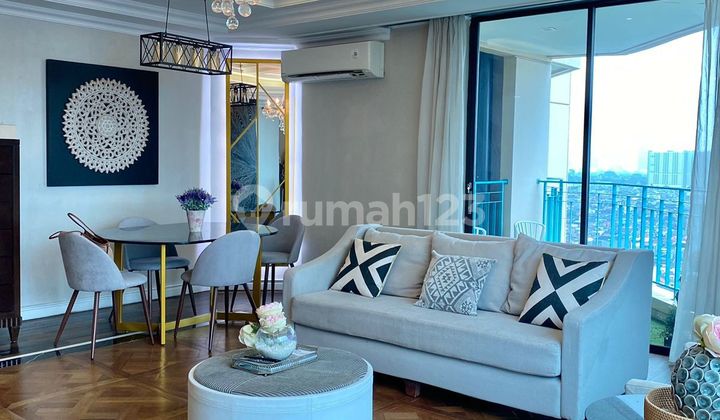 DIJUAL FURNISHED Apartemen Cantik Siap Huni di Apt Casablanca 2