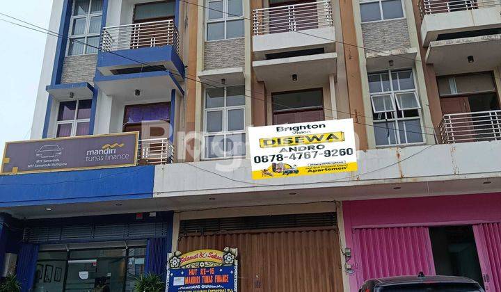 Ruko disewakan jalan Dr Soetomo 1