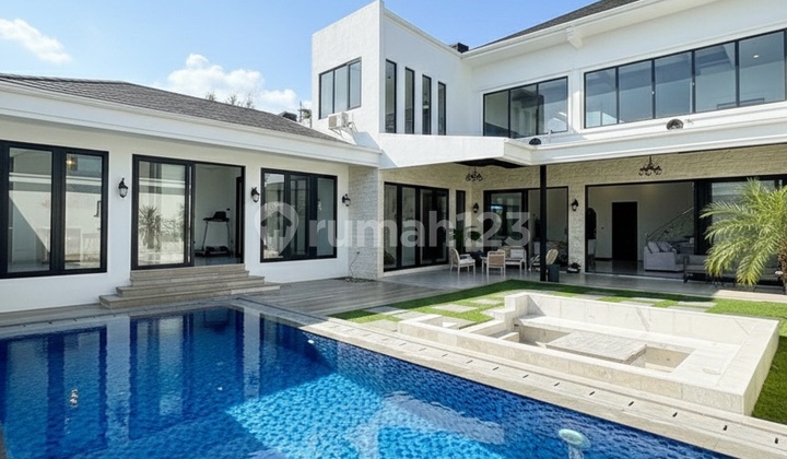 Turun Drastis 1.5 M Rumah Mewah Dg Swimming Pool di Bintaro Sektor 9