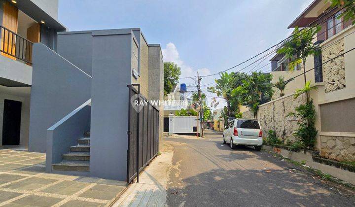 Dijual Rumah Baru Industrial Modern 3 Lantai Di Jl Bungur Kemang  2