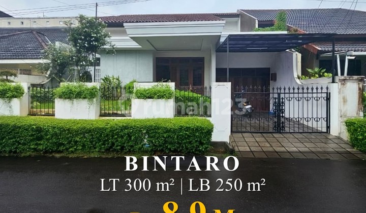 Rumah Bagus 3 Kamar Sektor 1 Bintaro Jakarta Selatan