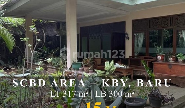 Rumah Lama Dekat Sbcd Hanya 50 Meter ke Woltermongisidi Senopati