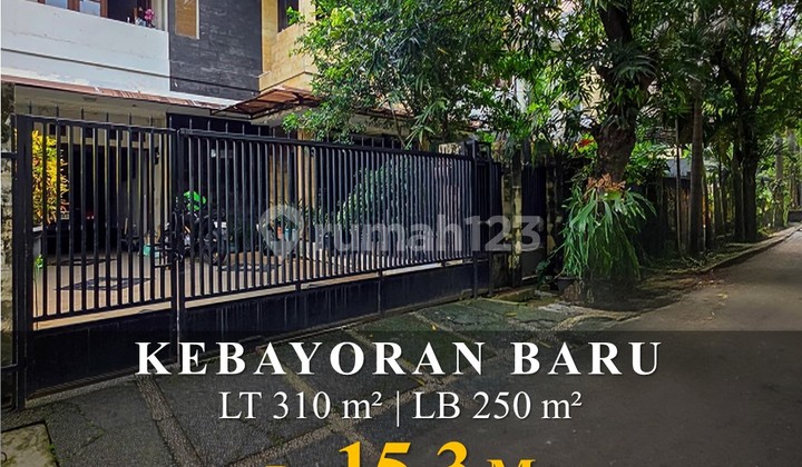Turun Harga Rumah 2 Lantai di Hang Jebat Kebayoran Baru