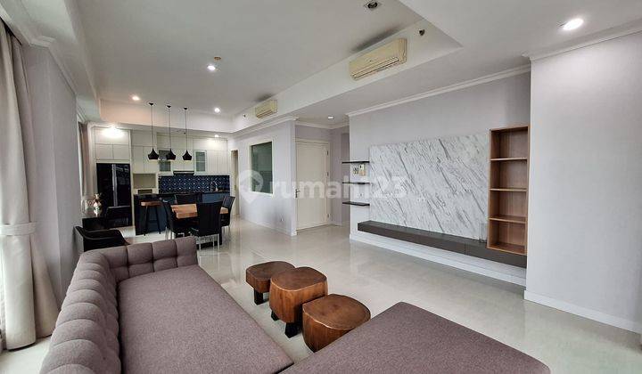 Apartemen Kemang Village 3 Kamar Tidur Semi Furnished Dijual 2