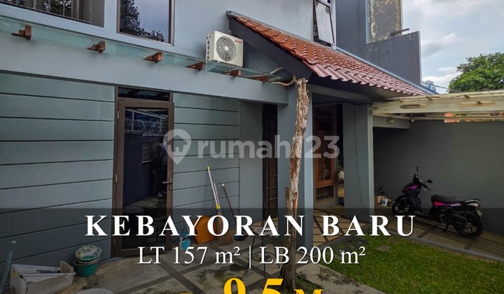 Rumah di Kebayoran Baru, Lokasi Strategis dan Nyaman Dijual