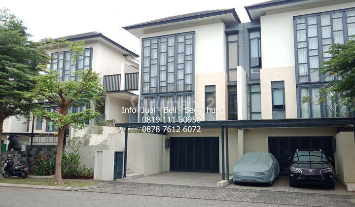 Rumah Mewah....Lance Wood @ Nava Park BSD....LT/LB: 180 / 240 M2 4+1 KT Siap Huni Semifurnish 1