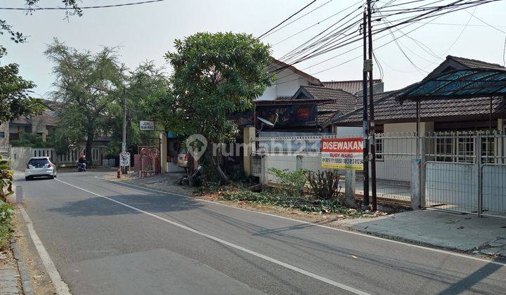 Disewa Rumah Pinggir Jalan...cocok Usaha Travel Kantor, Dekat Stasiun Rawa Buntu di Griya Loka Bsd 2