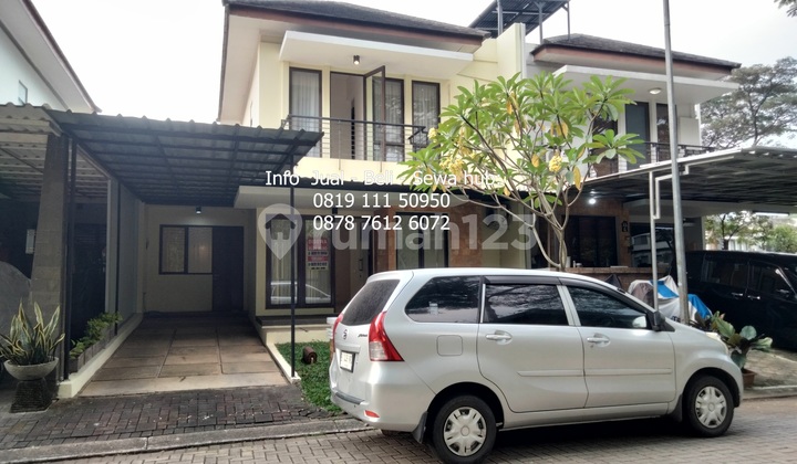 For Rent Semi-furnished House 3 Bedrooms 2 Floors 162 140 m² Near Prasetya Mulya University And Foresta Bsd