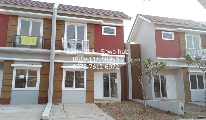 Dijual Rumah Murah Serpong Lagoon Bsd Cluster Pelican Lt lb 84 59 M² Dekat Stasiun Krl Intermoda Bsd 1