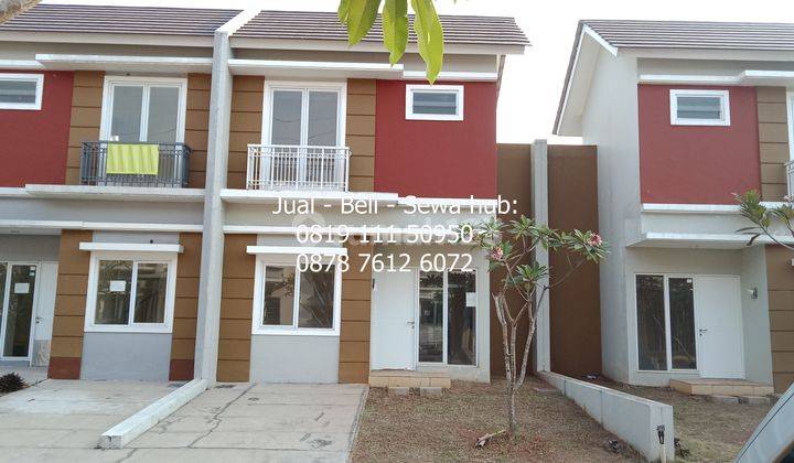 Dijual Rumah Murah Serpong Lagoon Bsd Cluster Pelican Lt lb 84 59 M² Dekat Stasiun Krl Intermoda Bsd 2