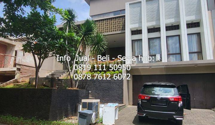 Disewa Rumah Semifurnish 4+1 Kt Lt Lb 493 322 M² di Cluster Brassia De Park Bsdcity Tangerang 1