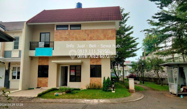 Dijual Cepat Rumah Baru Hoek Vanya Park Bsd Dkt Univ Prasetiya Mulya Dan Nanyang 1