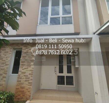 Disewa Rumah 2+1 Kt Lt Lb 66 60 m² Dkt Umn University Multimedia Nusantara di Scientia Thomson Gading Serpong 1