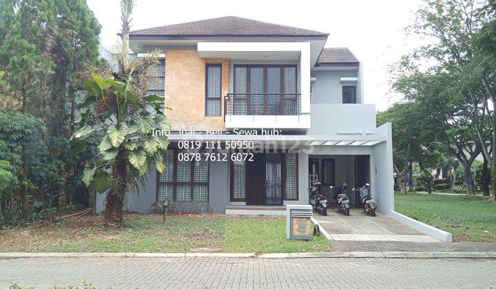 Disewa Rumah Semifurnish 4+1 Kt Lt Lb 300 260 m² Dekat Univ Prasetya Mulya Dan Foresta Bsd 1