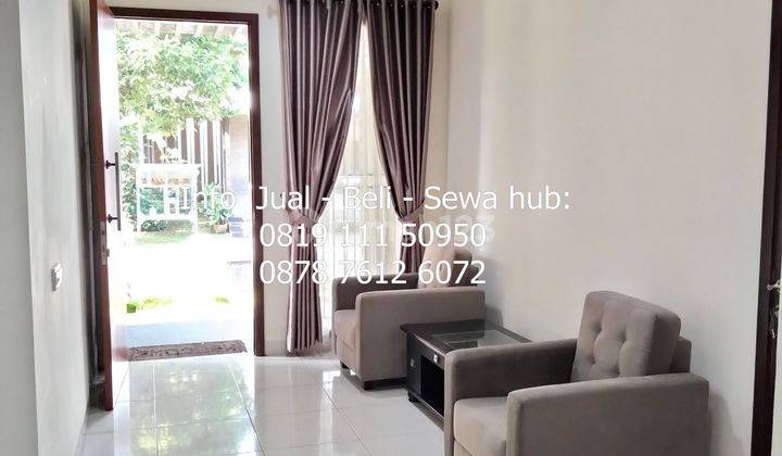 Disewa Rumah Fullyfurnish...4+1 KT...LT/LB: 200/208 m² dkt Prasetiya Mulya di Green Cove BSD 2