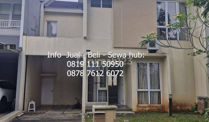 Disewa Rumah 4+1 Kt Lt Lb 180 150 m² Dkt Univ Prasetiya Mulya Dan Nangyang School di Foresta Bsd Tangerang 1