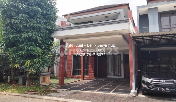 For Rent Furnished House...3+1 Bedrooms...Land 180 Building 153 M²...near The Breeze BSD in Green Cove BSD For Rent Furnished House...3+1 Bedrooms...Land 180 Building 153 M²...near The Breeze BSD in Green Cove BSD