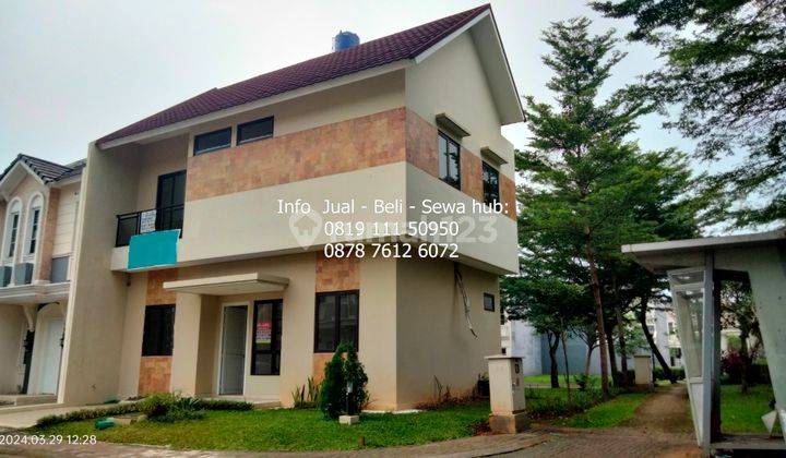 Dijual Rumah Hoek Vanya Park Azura House Bsd Bangun Mandiri Dkt Univ Prasetya Mulya 1