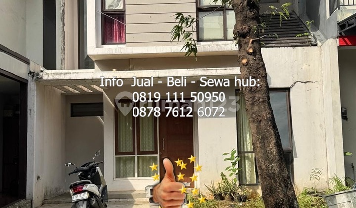 Dijual Murah Rumah Foresta Fiore Bsd Dekat Univ Prasetya Mulya Dan Foresta Bsd