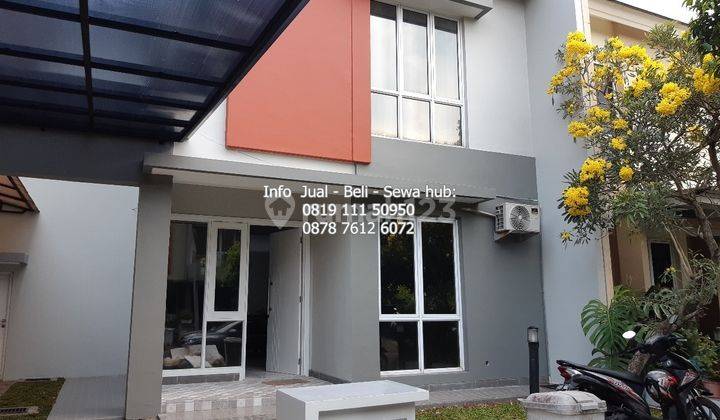 Disewa Rumah Furnish 4+1 Kt Lt Lb 180 150 m² Dekat Univ Prasetya Mulya Dan Foresta Bsd 2