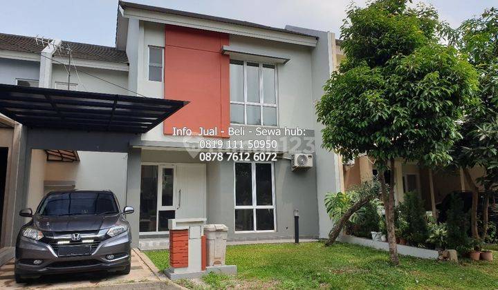 Disewa Rumah Furnish 4+1 Kt Lt Lb 180 150 m² Dekat Univ Prasetya Mulya Dan Foresta Bsd 1