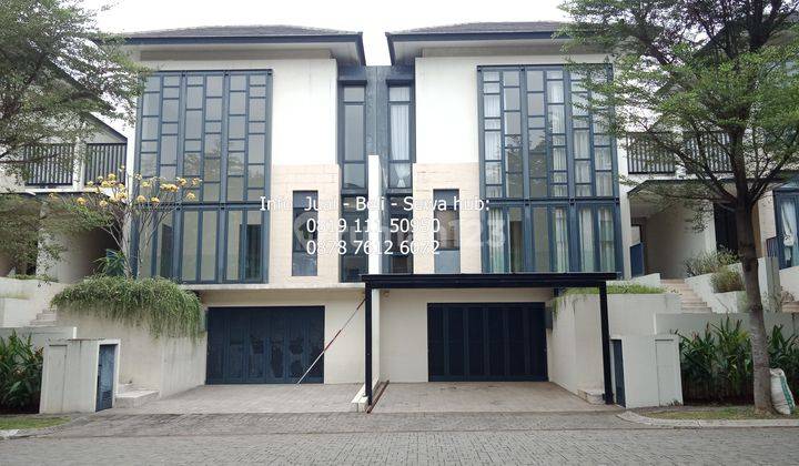 Disewa Rumah Mewah....nava Park Bsd...lt Lb 220 285 M²....4+2 Kt Siap Huni Semifurnish  1