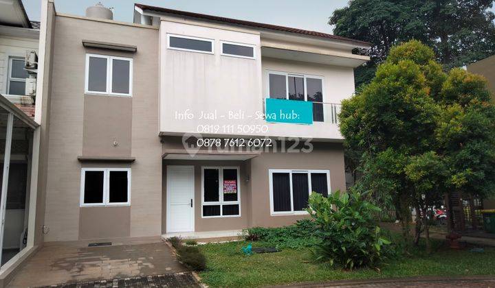 Dijual Rumah Hoek Green Wich Hylands Bsd Bangunan Baru Dkt Univ Prasetiya Mulya 1