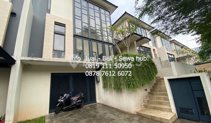 Disewa Rumah Mewah 4+1 Kt Lt Lb 180 240 m² di Cluster Lancewood Navapark Bsdcity Tangerang