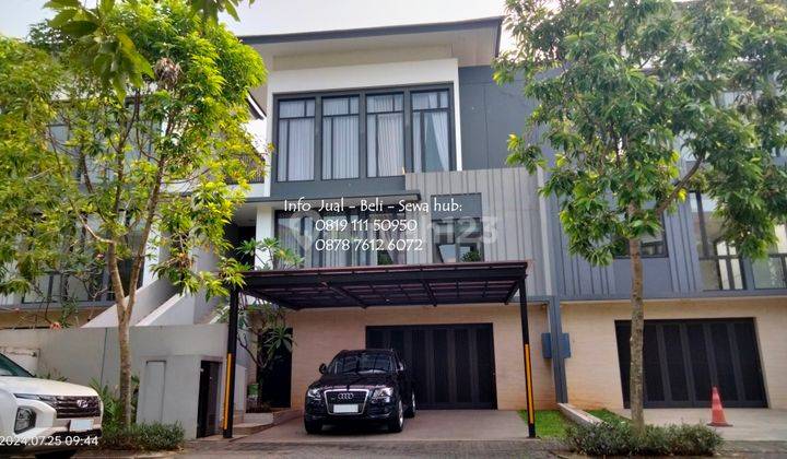 Disewa Rumah Mewah...lake Wood Nava Park Bsd...lt lb 220 337 M²...5+1 Kt Siap Huni Fullfurnish 1