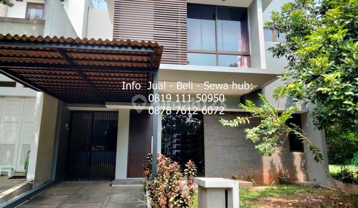 Disewa Rumah Furnish 3+1 Kt Lt Lb 180 160 m² Dekat Univ Prasetya Mulya Dan Foresta Bsd 1